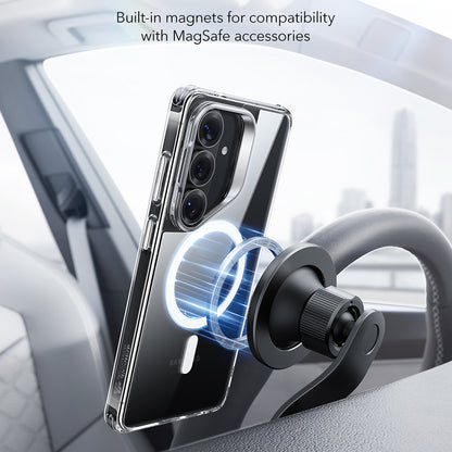 Θήκη MagSafe για Samsung Galaxy S26 Plus, ESR, Classic Hybrid Kickstand, Διάφανη