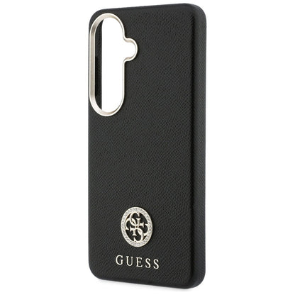 Θήκη MagSafe για Samsung Galaxy S26 Plus S947, Guess, Rhinestone Round Logo, Μαύρη