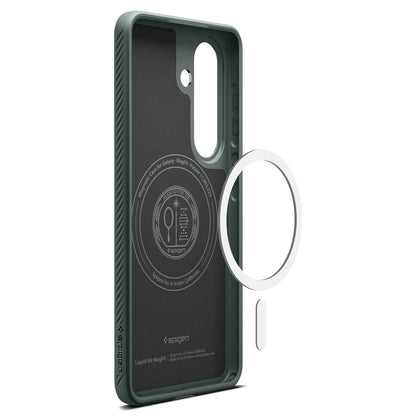 Θήκη MagSafe για Samsung Galaxy S26 Plus S947, Spigen, Liquid Air, Πράσινο ACS10706
