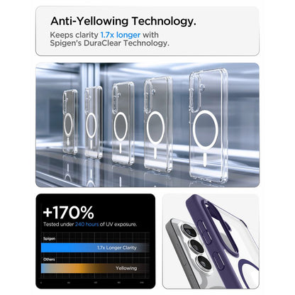 Θήκη MagSafe για Samsung Galaxy S26 Plus S947, Spigen, Ultra Hybrid, Σκούρο Μωβ ACS11214