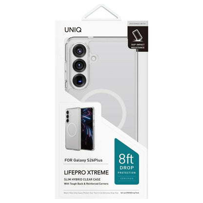 Θήκη MagSafe για Samsung Galaxy S26 Plus S947, UNIQ, LifePro Xtreme MagClick, Διάφανη