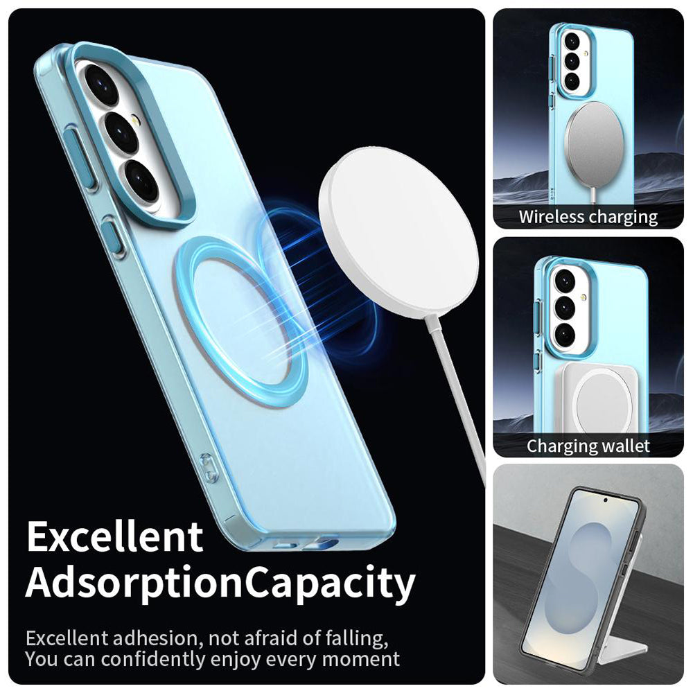 Θήκη MagSafe για Samsung Galaxy S26 Plus, Techsuit, CandyCase, Μπλε