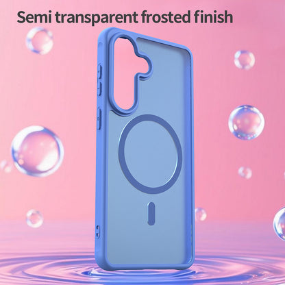 Θήκη MagSafe για Samsung Galaxy S26 Plus S947, Techsuit, HaloFrost II, Μπλε