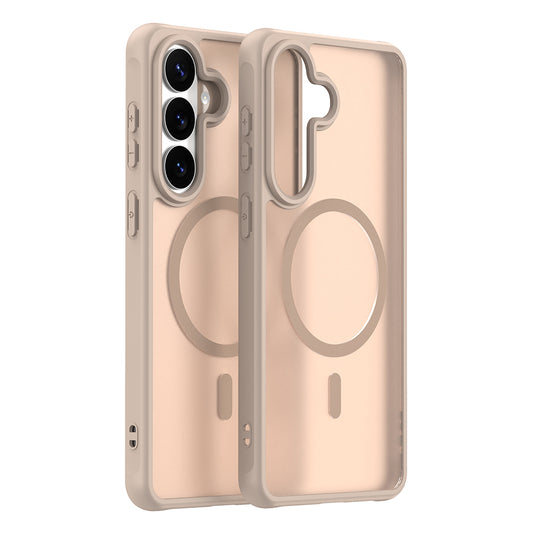 Θήκη MagSafe για Samsung Galaxy S26 Plus, Techsuit, HaloFrost II, Χρυσή