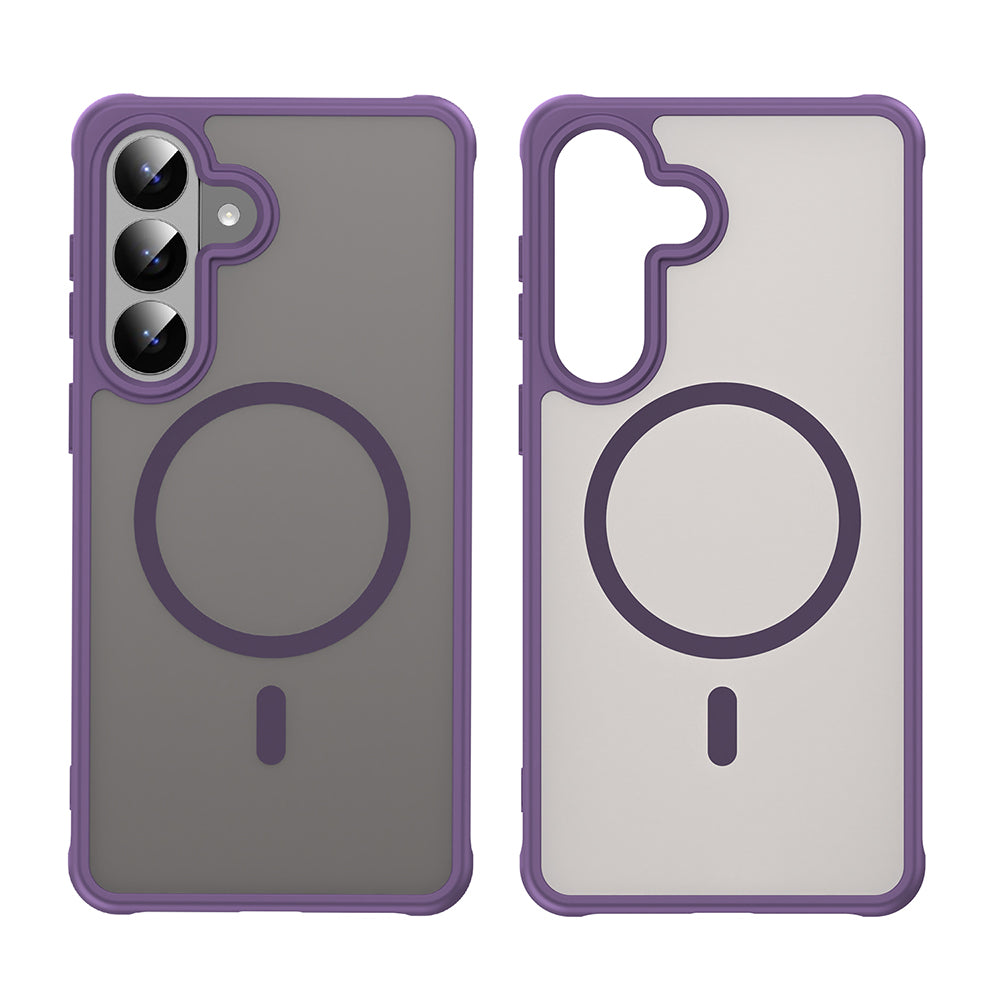 MagSafe Case for Samsung Galaxy S26 Plus S947, Techsuit, HaloFrost II, Purple