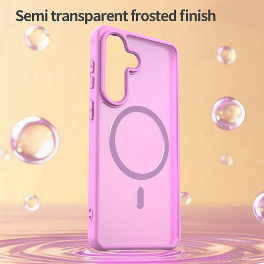 Θήκη MagSafe για Samsung Galaxy S26 Plus, Techsuit, HaloFrost II, Ροζ