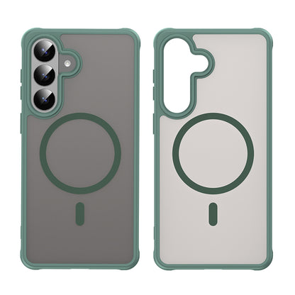MagSafe Case for Samsung Galaxy S26 Plus S947, Techsuit, HaloFrost II, Green