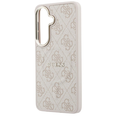 MagSafe Case for Samsung Galaxy S26 S942, Guess, 4G Embossed Ring, Pink