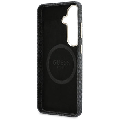 Θήκη MagSafe για Samsung Galaxy S26 S942, Guess, 4G Triangle Logo, Μαύρη