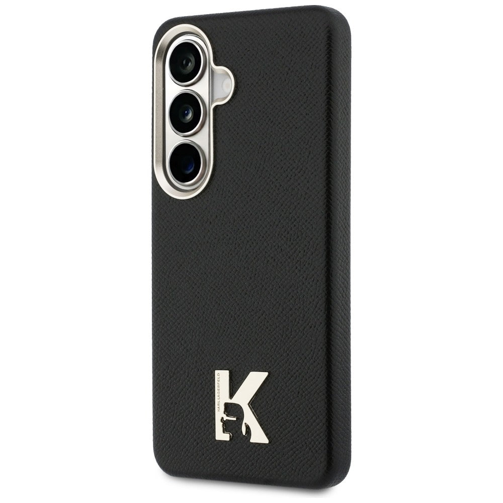 Θήκη MagSafe για Samsung Galaxy S26 S942, Karl Lagerfeld, Karl Head Logo, Μαύρη