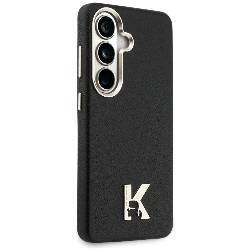 Θήκη MagSafe για Samsung Galaxy S26 S942, Karl Lagerfeld, Karl Head Logo, Μαύρη