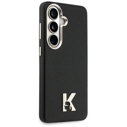 Θήκη MagSafe για Samsung Galaxy S26 S942, Karl Lagerfeld, Karl Head Logo, Μαύρη