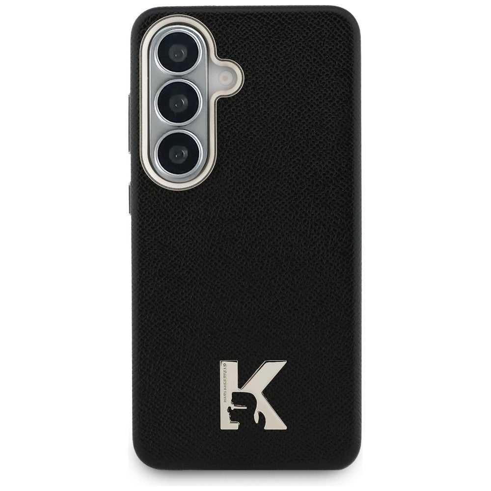 Θήκη MagSafe για Samsung Galaxy S26 S942, Karl Lagerfeld, Karl Head Logo, Μαύρη