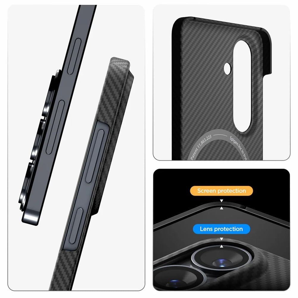 Θήκη MagSafe για Samsung Galaxy S26 S942, Spigen, Air Skin, Μαύρη ACS11059