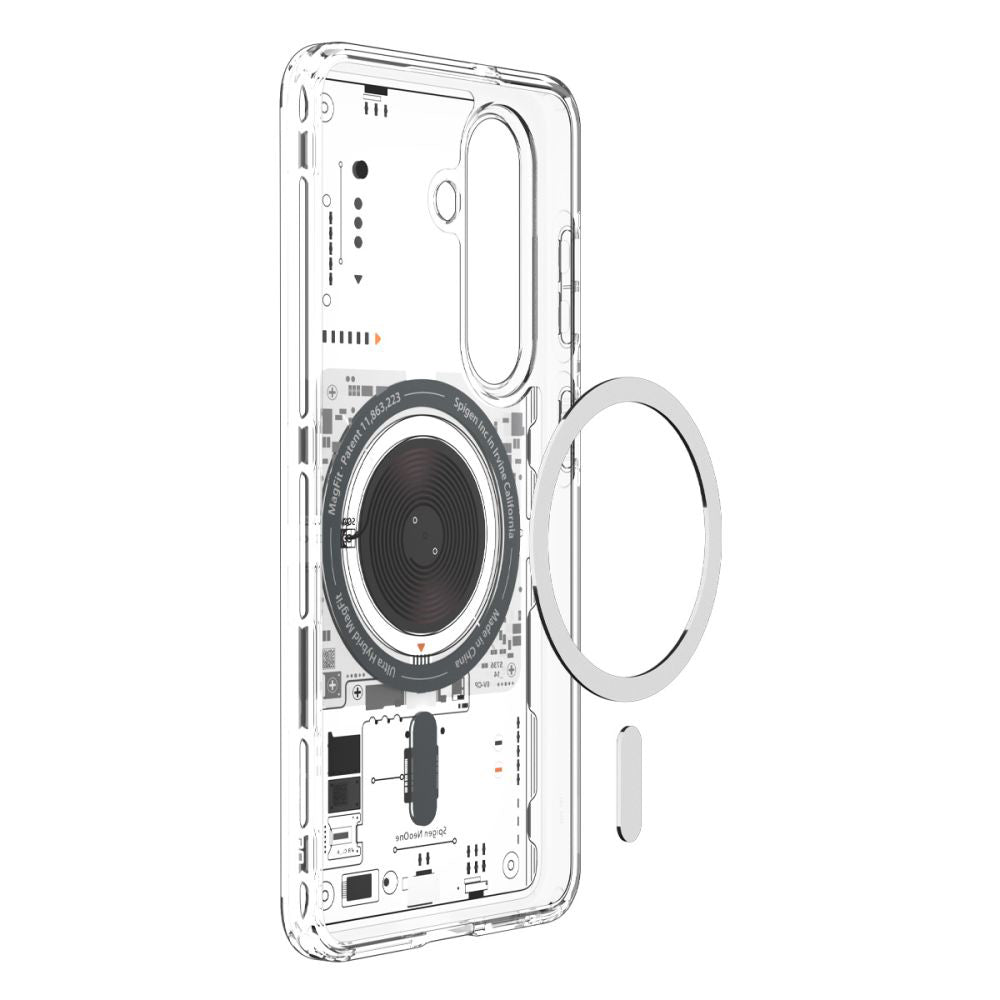 Θήκη MagSafe για Samsung Galaxy S26 S942, Spigen, Ultra Hybrid Neo One, Διάφανη ACS11218