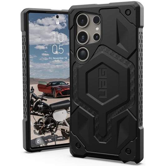 Θήκη MagSafe για Samsung Galaxy S26 S942, Urban Armor Gear, Monarch Pro Carbon, Μαύρη
