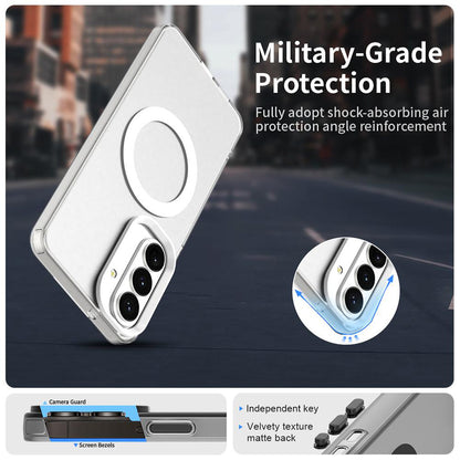 Θήκη MagSafe για Samsung Galaxy S26 S942, Techsuit, CandyCase, Λευκή