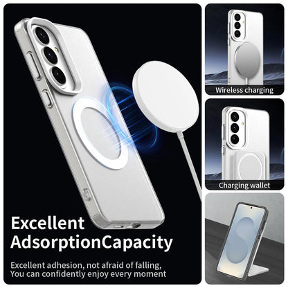 Θήκη MagSafe για Samsung Galaxy S26 S942, Techsuit, CandyCase, Λευκή