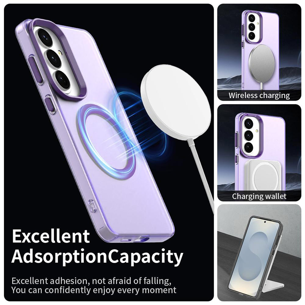 Θήκη MagSafe για Samsung Galaxy S26, Techsuit, CandyCase, Μωβ