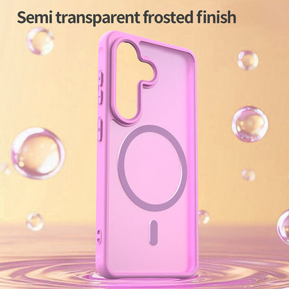 Θήκη MagSafe για Samsung Galaxy S26 S942, Techsuit, HaloFrost II, Ροζ