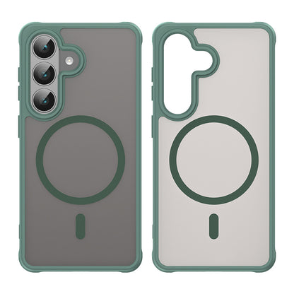 Θήκη MagSafe για Samsung Galaxy S26 S942, Techsuit, HaloFrost II, Πράσινο