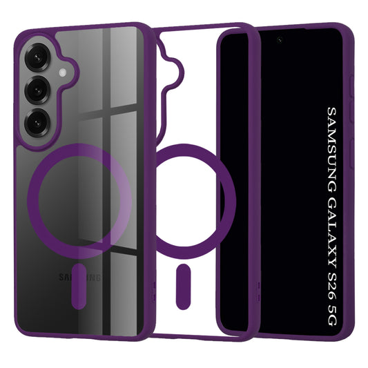 Θήκη MagSafe για Samsung Galaxy S26, Techsuit, Pro, Μωβ