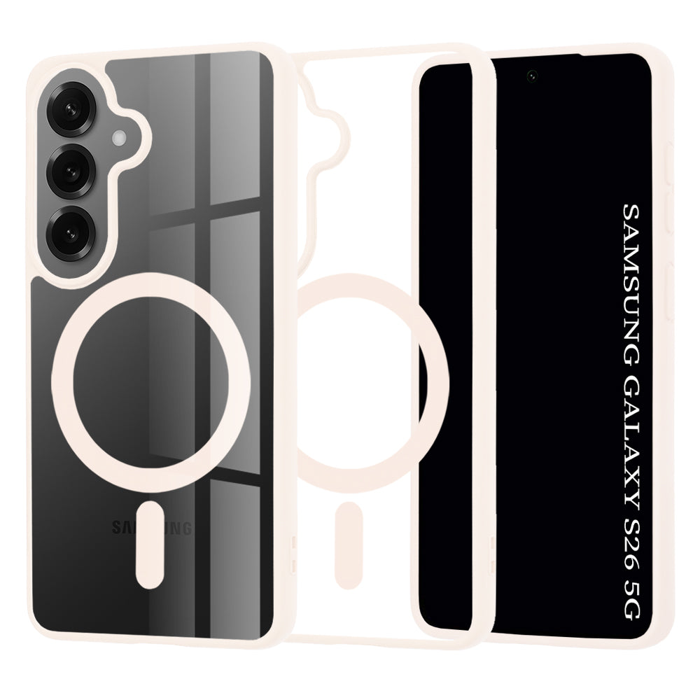Θήκη MagSafe για Samsung Galaxy S26, Techsuit, Pro, Ροζ