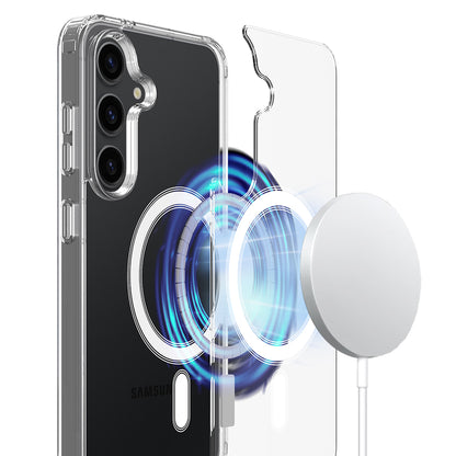 Θήκη MagSafe για Samsung Galaxy S26 S942, Techsuit, Pro, Διάφανη
