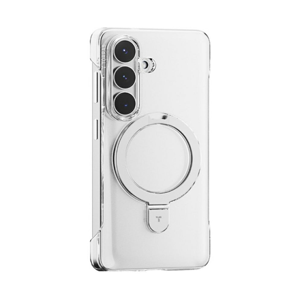 Θήκη MagSafe για Samsung Galaxy S26 S942, Torras, Ostand Slim, Διαφανής