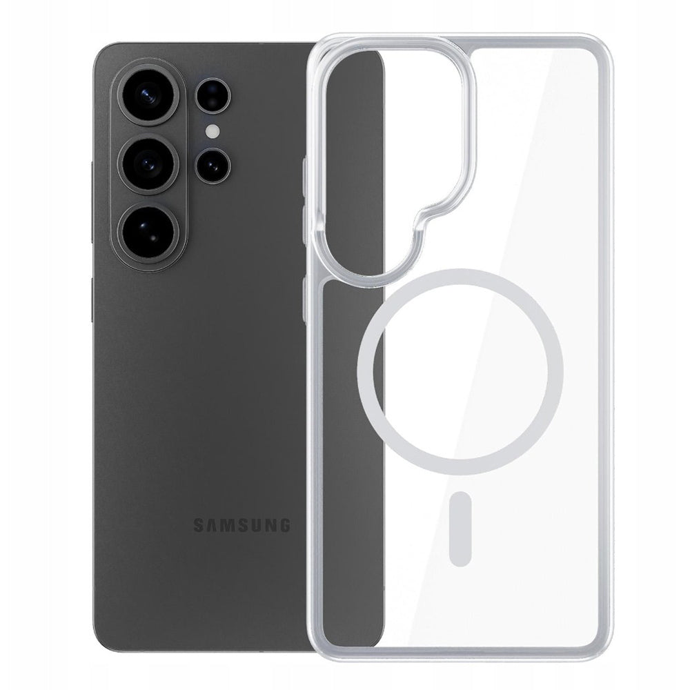Θήκη MagSafe για Samsung Galaxy S26 Ultra, 3MK, Armor MagCase, Διάφανη