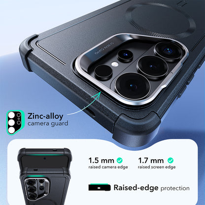 MagSafe Case for Samsung Galaxy S26 Ultra S948, ESR, Cyber Armor Kickstand, Blue