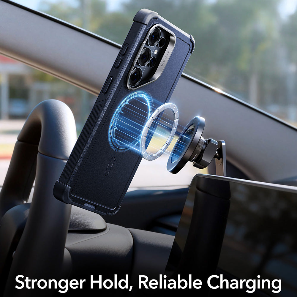 Θήκη MagSafe για Samsung Galaxy S26 Ultra S948, ESR, Cyber Armor Kickstand, Μαύρη