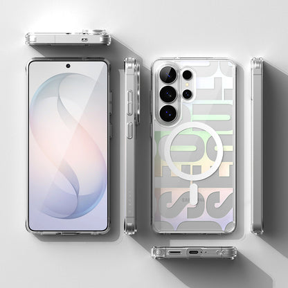 MagSafe Case for Samsung Galaxy S26 Ultra S948, Ringke, Fusion Seoul, Transparent