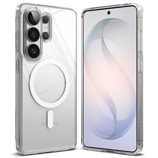 Θήκη MagSafe για Samsung Galaxy S26 Ultra, Ringke, Fusion, Διαφανής