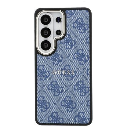 Θήκη MagSafe για Samsung Galaxy S26 Ultra S948, Guess, 4G Embossed Ring, Μπλε