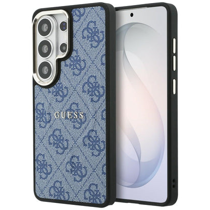 Θήκη MagSafe για Samsung Galaxy S26 Ultra S948, Guess, 4G Embossed Ring, Μπλε