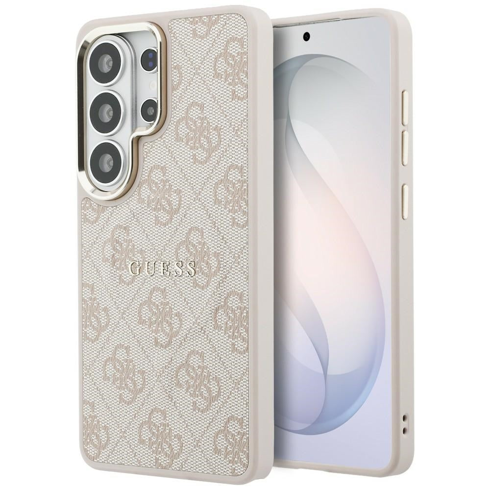 Θήκη MagSafe για Samsung Galaxy S26 Ultra S948, Guess, 4G Embossed Ring, Ροζ