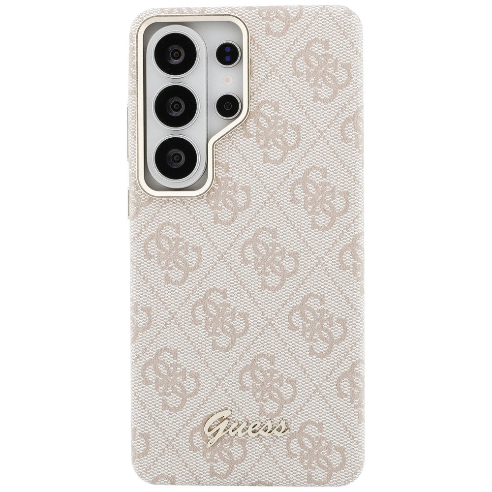 Θήκη MagSafe για Samsung Galaxy S26 Ultra S948, Guess, 4G Script Logo, Ροζ