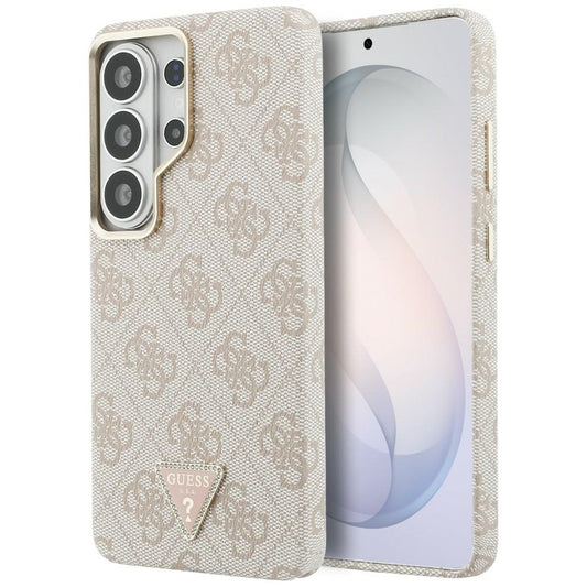 Θήκη MagSafe για Samsung Galaxy S26 Ultra S948, Guess, 4G Triangle Logo, Ροζ