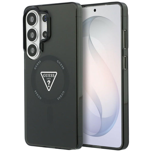 Θήκη MagSafe για Samsung Galaxy S26 Ultra S948, Guess, IML Gradient Triangle Logo, Μαύρη