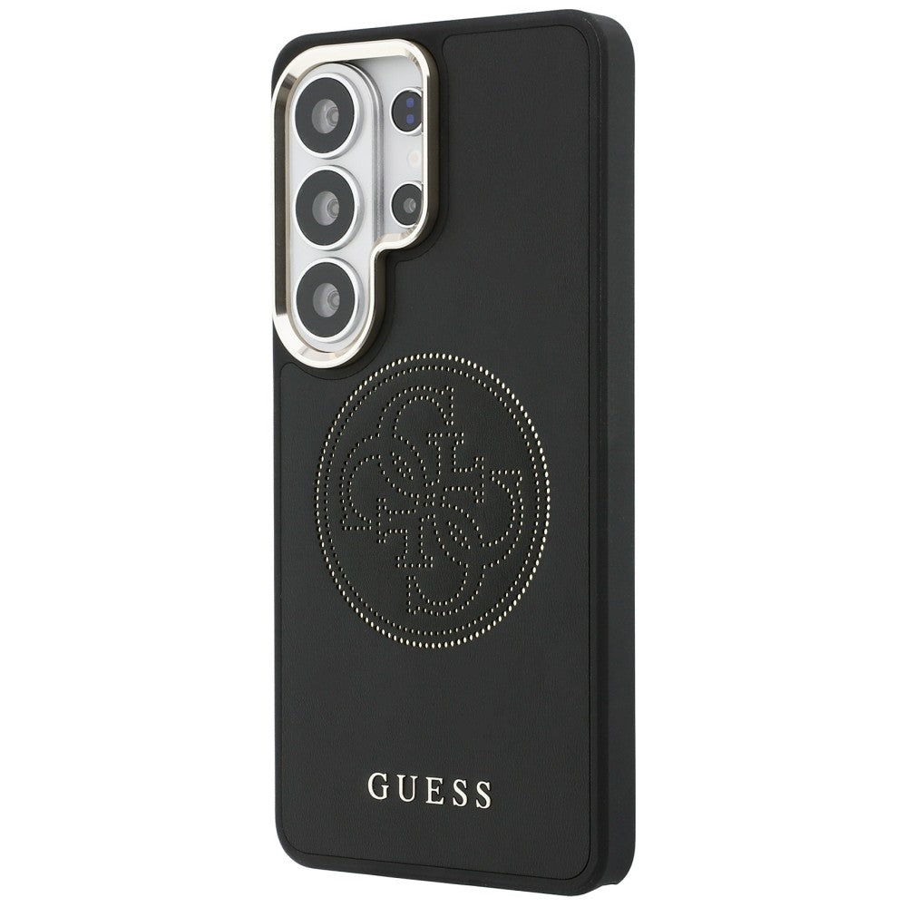 Θήκη MagSafe για Samsung Galaxy S26 Ultra S948, Guess, Perforated Logo, Μαύρη