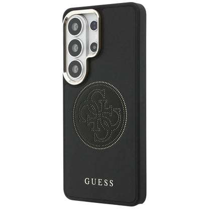 Θήκη MagSafe για Samsung Galaxy S26 Ultra S948, Guess, Perforated Logo, Μαύρη