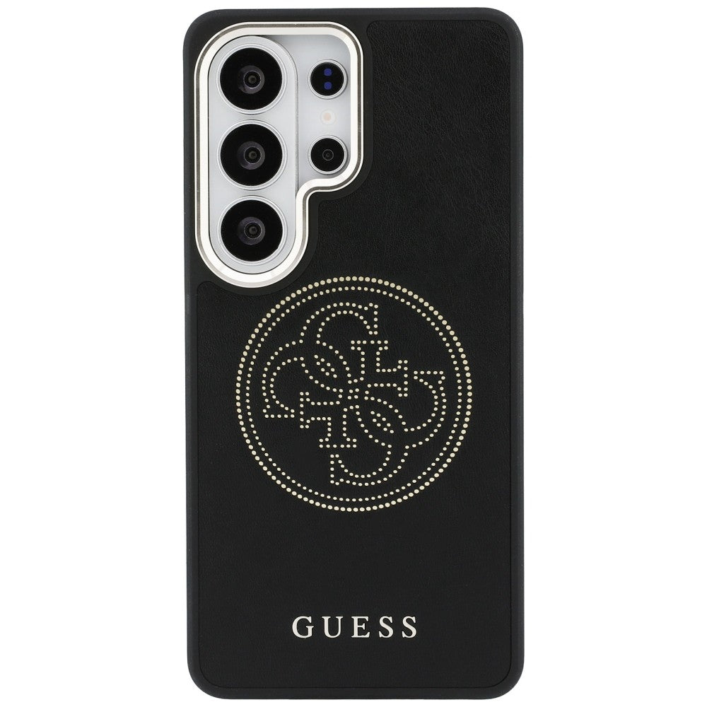 Θήκη MagSafe για Samsung Galaxy S26 Ultra S948, Guess, Perforated Logo, Μαύρη
