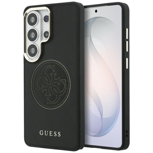 Θήκη MagSafe για Samsung Galaxy S26 Ultra S948, Guess, Perforated Logo, Μαύρη