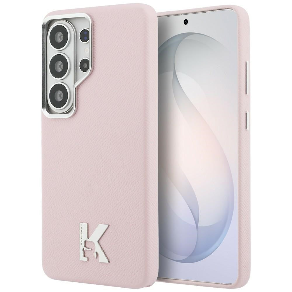 Θήκη MagSafe για Samsung Galaxy S26 Ultra S948, Karl Lagerfeld, Karl Head Logo, Ροζ