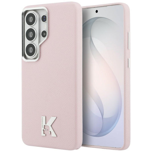 Θήκη MagSafe για Samsung Galaxy S26 Ultra S948, Karl Lagerfeld, Karl Head Logo, Ροζ