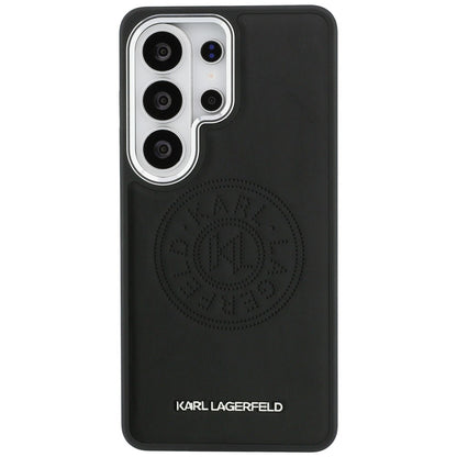 Θήκη MagSafe για Samsung Galaxy S26 Ultra S948, Karl Lagerfeld, Karl Round Point Logo, Μαύρη