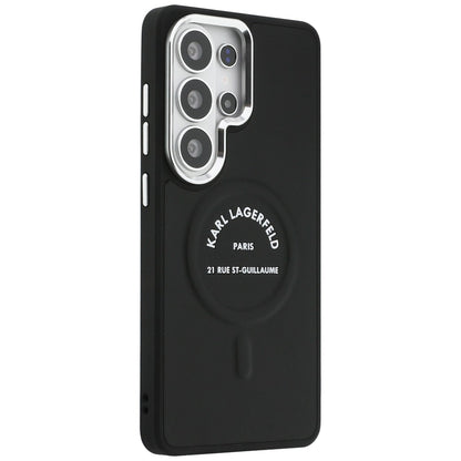 Θήκη MagSafe για Samsung Galaxy S26 Ultra S948, Karl Lagerfeld, Karl RSG Logo, Μαύρη