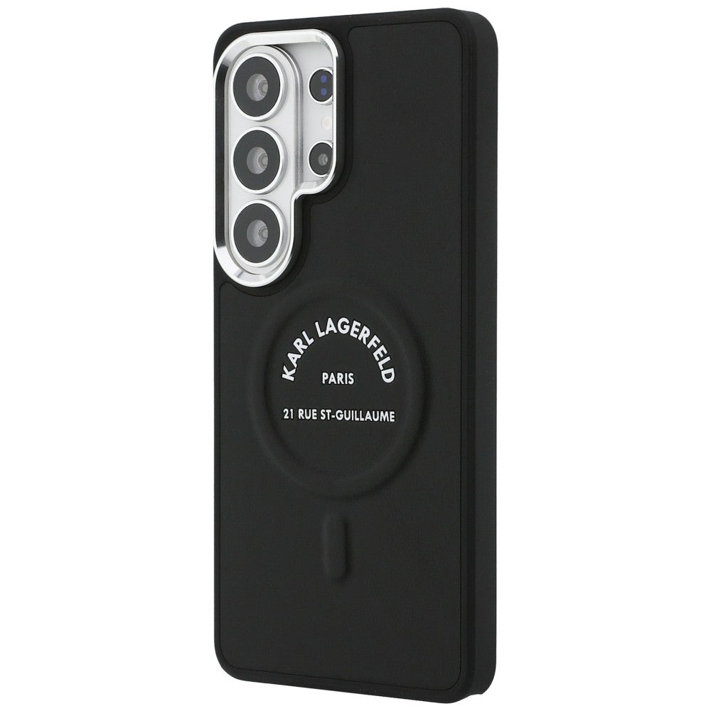 Θήκη MagSafe για Samsung Galaxy S26 Ultra S948, Karl Lagerfeld, Karl RSG Logo, Μαύρη