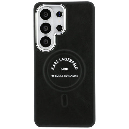 Θήκη MagSafe για Samsung Galaxy S26 Ultra S948, Karl Lagerfeld, Karl RSG Logo, Μαύρη